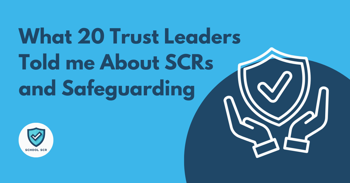 What 20 MAT Leaders From Forward-Thinking Trusts Told Me About Staff Safeguarding