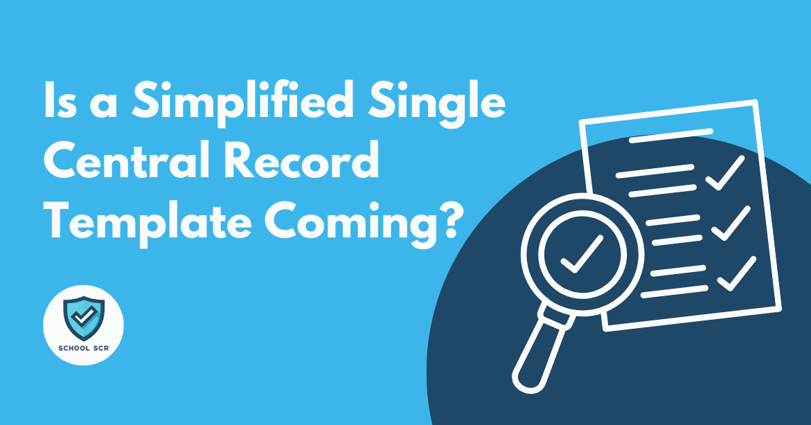 Is a Simplified Single Central Record Template Coming? 
