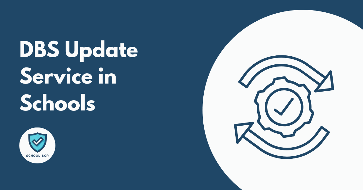 DBS Update Service in Schools 